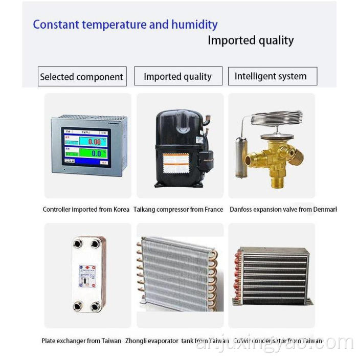 مربع اختبار رطوبة درجة حرارة اللوحة الشمسية